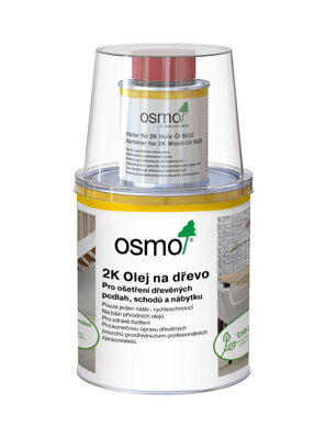 OSMO - 2K OLEJ NA DREVO farebný
